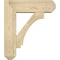 Ekena Millwork Imperial Craftsman Rough Sawn Bracket w/ Offset Brace, Douglas Fir, 8"W x 26"D x 30"H BKT0806X26X30IMP04RDF - alternate 2